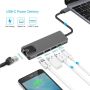 5 In 1 Multiport Type C To USB C 4K HDMI Adapter USB HUB