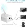 BrosTrend 1200Mbps WiFi Extender Repeater Range Extender WiFi Booster
