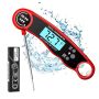 Meat Thermometer Instant Read, Digital Food Thermometer with Backlight and Calibration