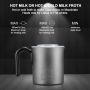AICOOK MMF 909 Milk Frother Electric for Hot and Cold Milk