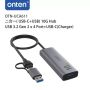 Onten OTN-UCA611 10Gbps USB C Hub,USB C to USB C/A Adapter