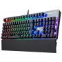 Philco Gaming PKB92 Full ARGB Mechanical Gaming Keyboard With Detachable Wrist Rest – Brushed Aluminum Build – OUTEMU Brown Switches