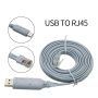 RS232 FTDI Chip USB to RJ45 USB Console Cable 1.8m
