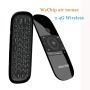 Wechip w1 Air Mouse Wireless Keyboard 2.4G Rechargeable Remote Control for PC/TV/Android TVBox