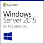 Microsoft Windows Server 2019 50 Users CALs Lifetime License Key