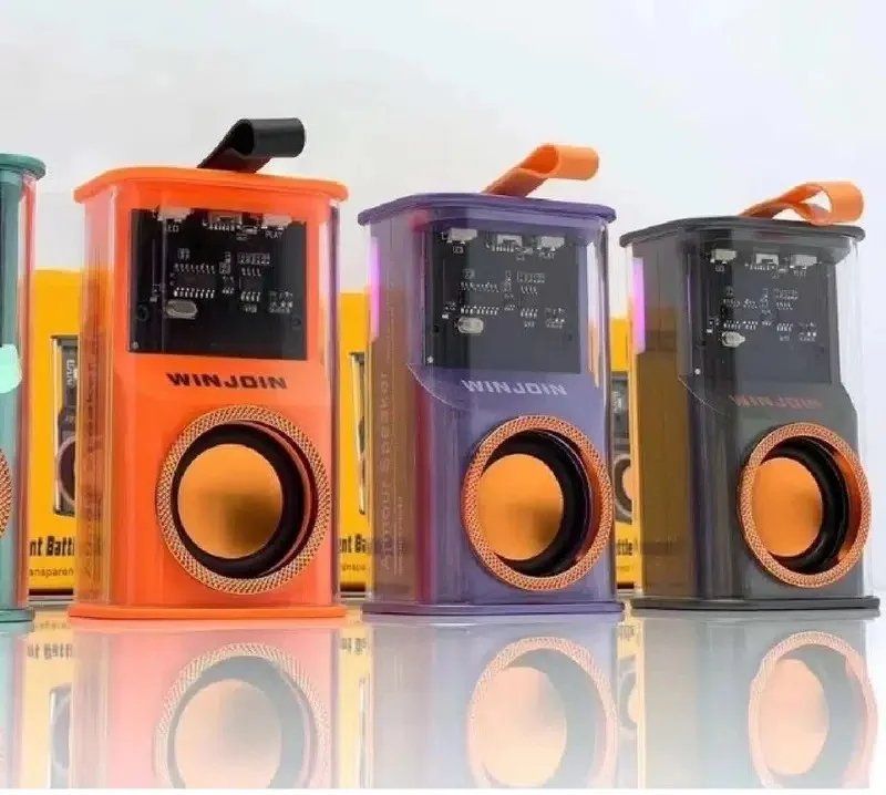 Winjoin K08 Speaker Mini Wireless Party Bluetooth Vintage-0