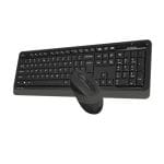 A4Tech Fstyler FG1010S 2.4G Power-Saving Wireless Desktop Set – Grey