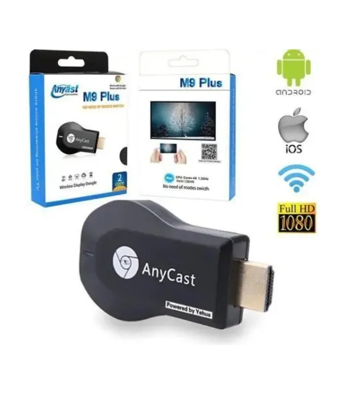 AnyCast M9 Plus 2Core 1080P Hdmi WiFi Display TV Dongle Cpu