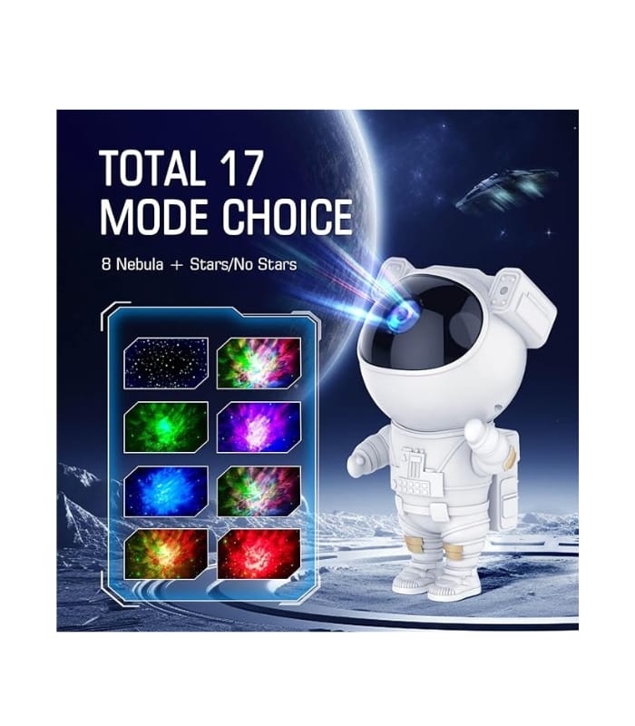 Astronaut Galaxy Star Projector Speaker