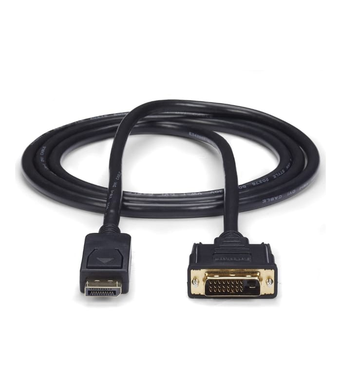DisplayPort to DVI Cable Branded 1.8M