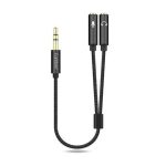 Earldom AUX 202 Mic+ Earphone Splitter