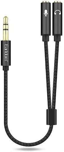 Earldom AUX 202 Mic+ Earphone Splitter
