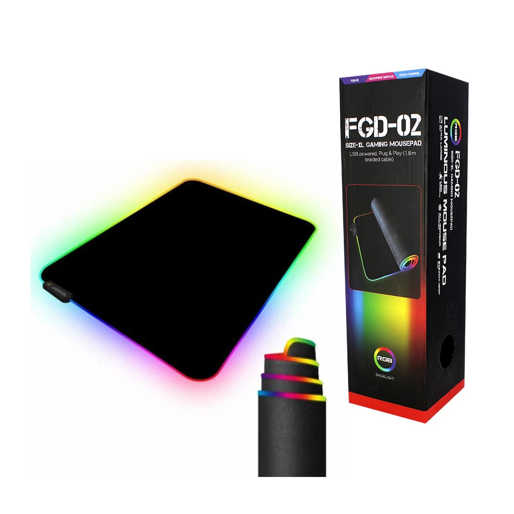 FGD 02 RGB Gaming Mouse Pad Large (800×300×4mm)