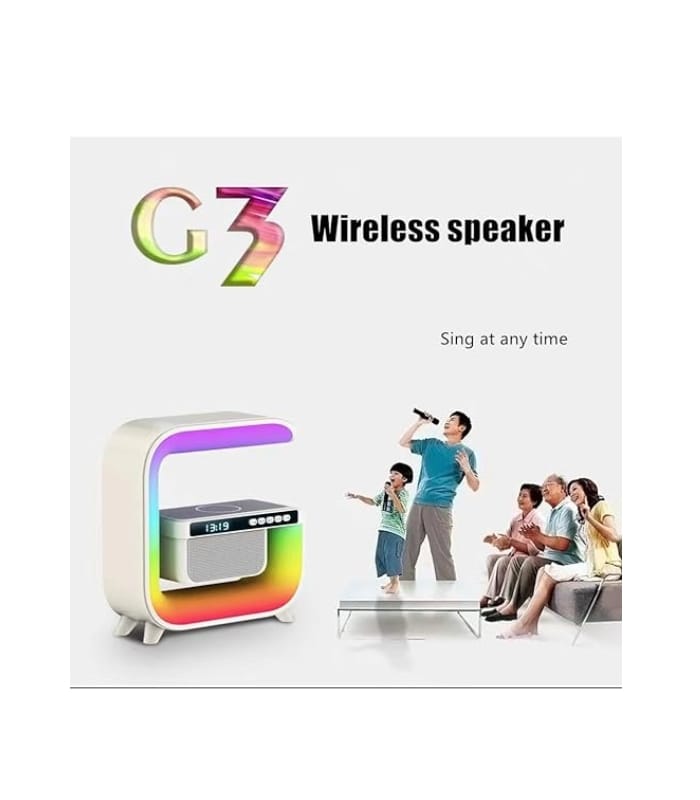 G shape LED WIRELESS CHARGING G3 SPEAKER