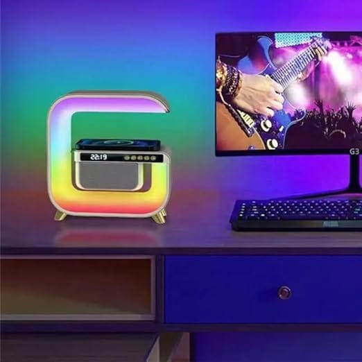 G shape LED WIRELESS CHARGING G3 SPEAKER