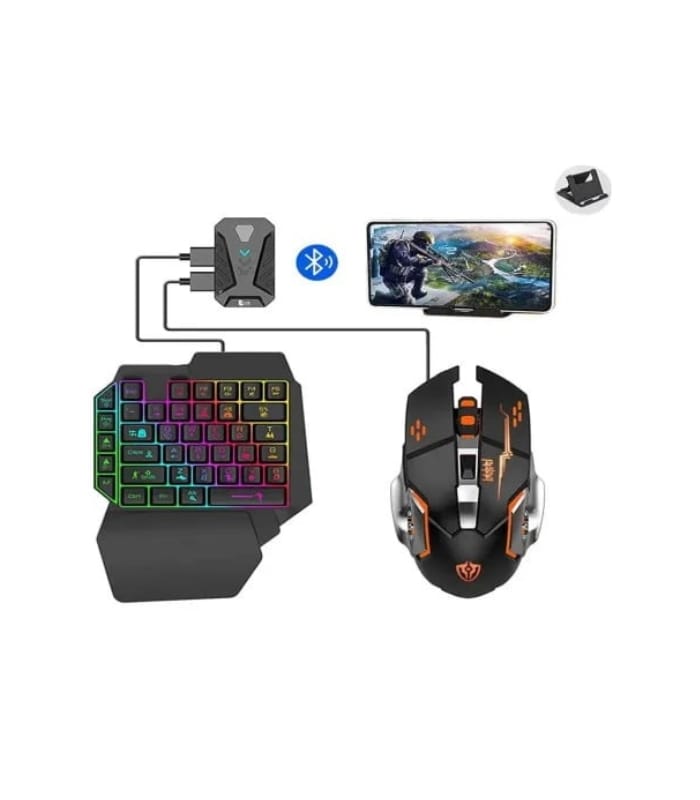 GAMING WIRELESS BLUETOOTH 5 IN 1 COMBO KEYBOARD AND MOUSE