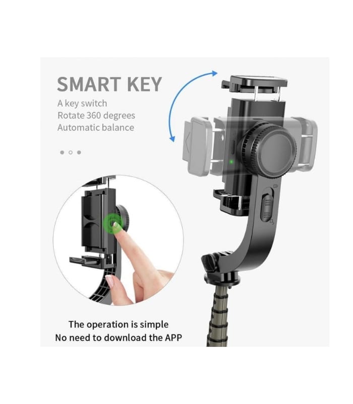 GIMBAL L08 Stabilizer Bluetooth Selfie Stick Tripod