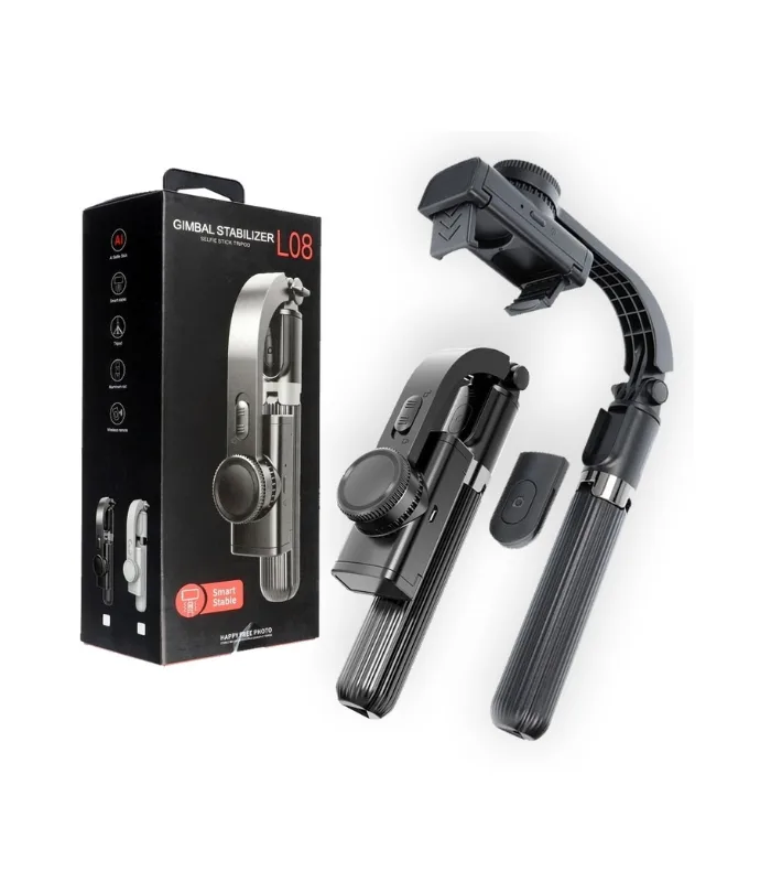 GIMBAL L08 Stabilizer Bluetooth Selfie Stick Tripod GIMBAL L08 Stabilizer Bluetooth Selfie Stick Tripod