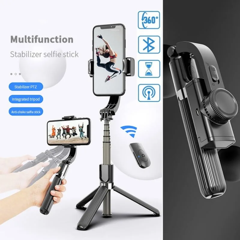 GIMBAL L08 Stabilizer Bluetooth Selfie Stick Tripod