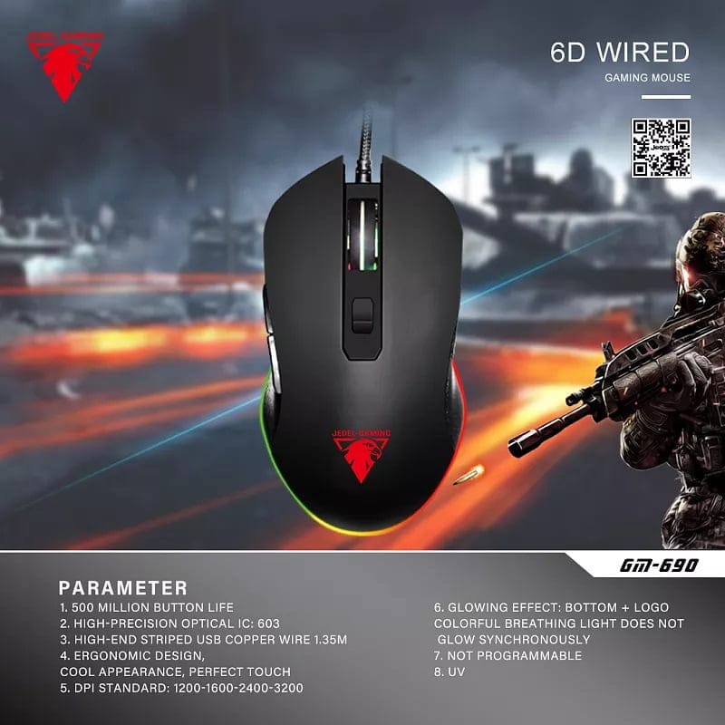 Jedel GM690 Gaming Mouse