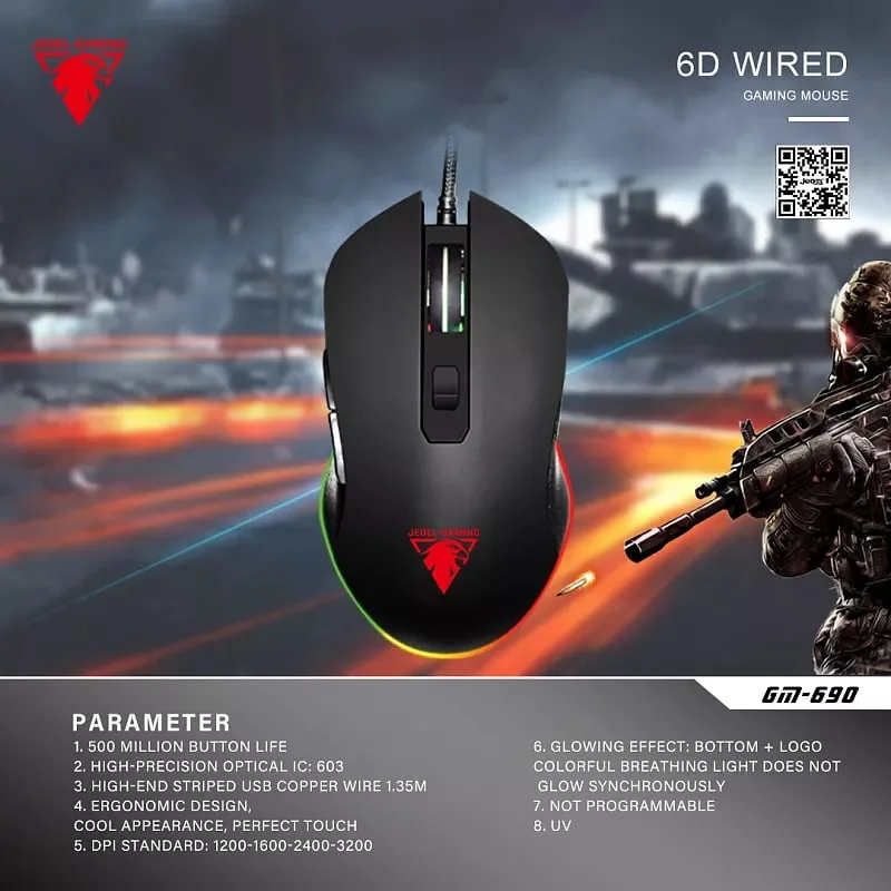 Jedel GM690 Gaming Mouse