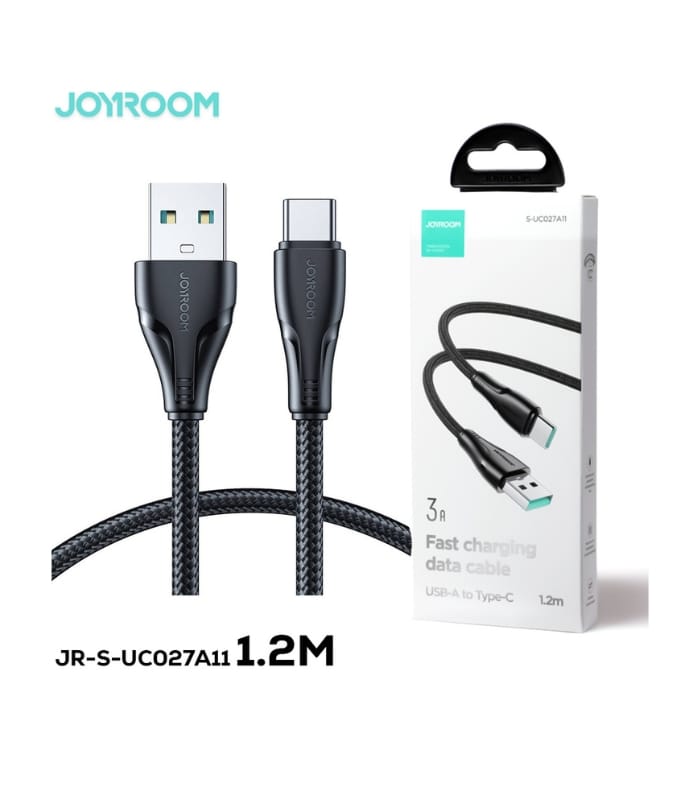 Joyroom S-UC027A11 Surpass Series 3A USB-A to Type-C Fast Charging Data Cable
