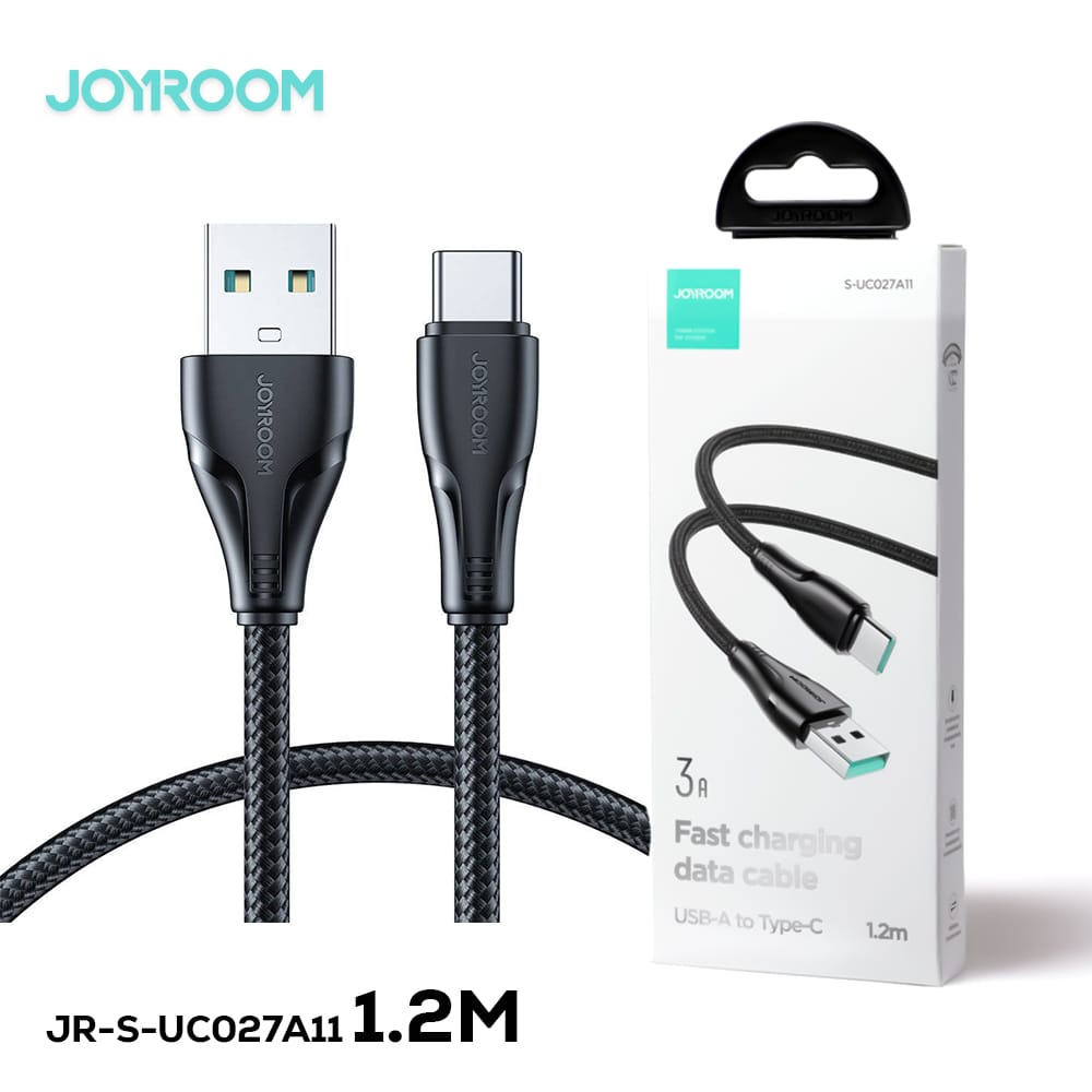 Joyroom S-UC027A11 Surpass Series 3A USB-A to Type-C Fast Charging Data Cable