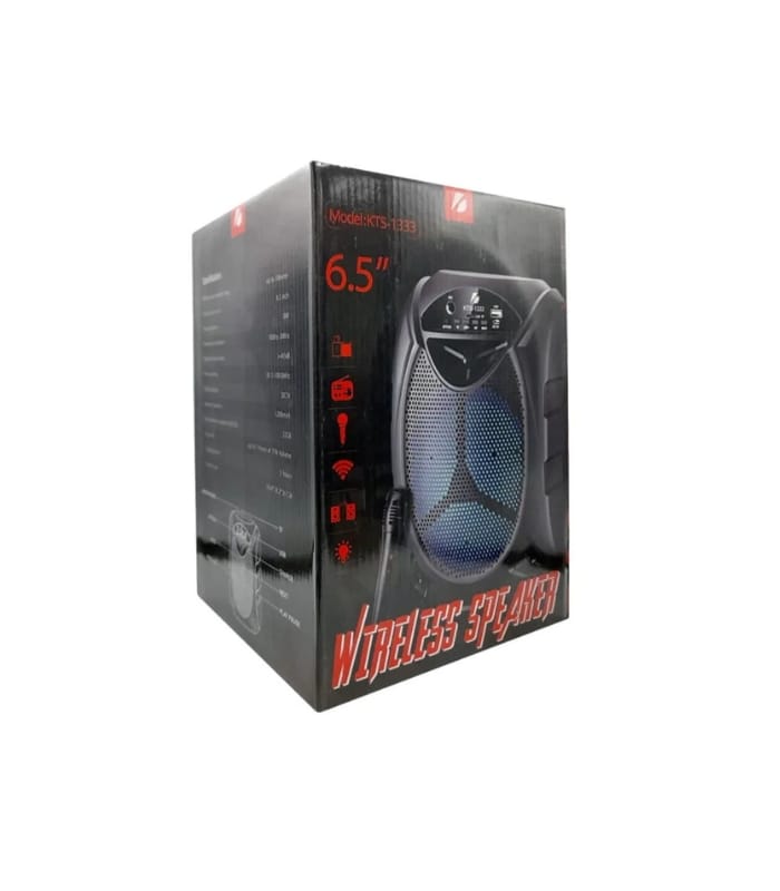 KTS speaker KTS-1333 wireless speaker With Wired Microphone (2) KTS speaker KTS-1333 wireless speaker With Wired Microphone
