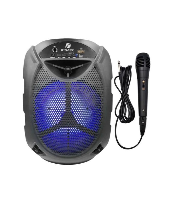 KTS speaker KTS-1333 wireless speaker With Wired Microphone KTS speaker KTS-1333 wireless speaker With Wired Microphone