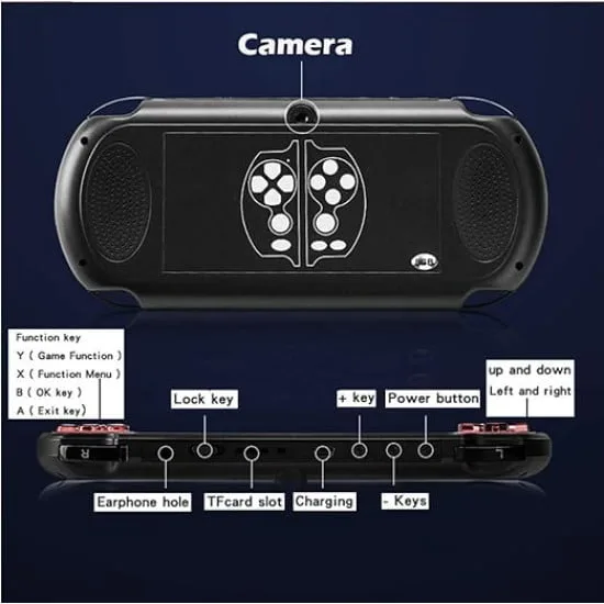 MP5 X7 PLUS Handheld Video Game Console 5.1inch