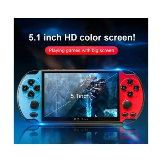 MP5 X7 PLUS Handheld Video Game Console 5.1inch