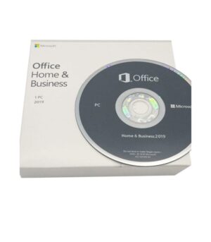 Microsoft Office 2019 Home and Business -- Box, Card and dvd
