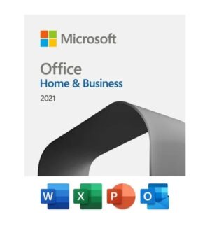 Microsoft Office 2021 Home and Business| Box and Card
