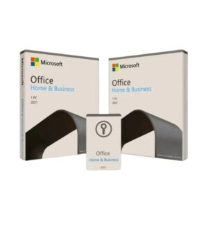 Microsoft Office 2021 Home and Business| Box and Card