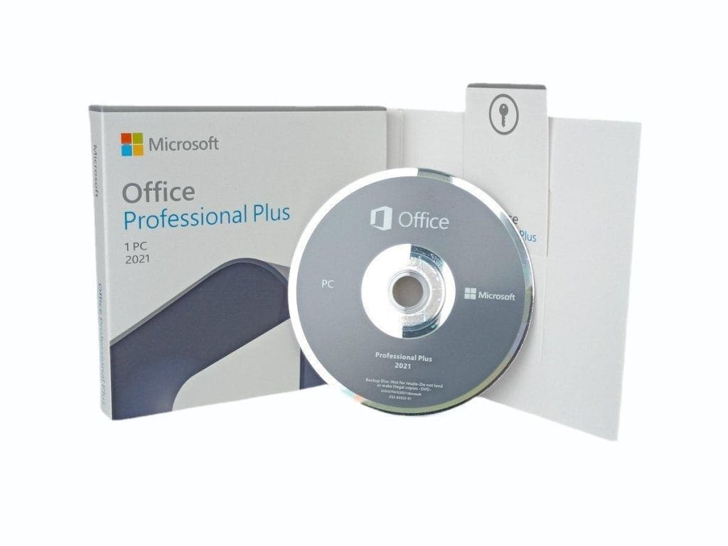 Get Microsoft Office Professional Plus 2021 DVD Retail Package Lifetime