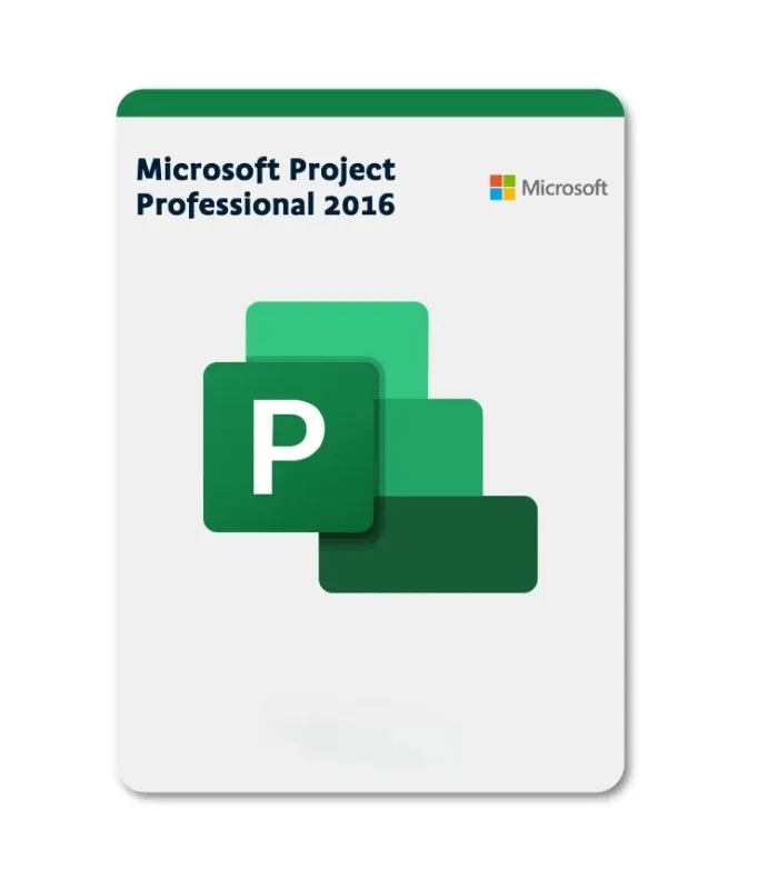 Microsoft Project Professional 2016 Product CD Key