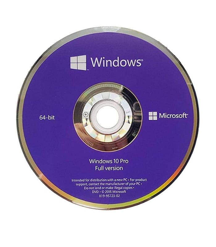 Microsoft Windows 10 Professional OEM DVD Pack