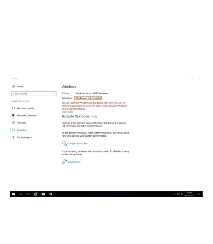 Get Microsoft Windows Server 2016 Datacenter – 24 core