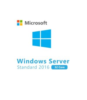 Microsoft Windows Server 2016 Standard – 32 core