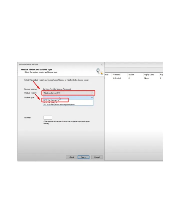 Microsoft Windows Server 2019 50 Users CALs Lifetime License Key