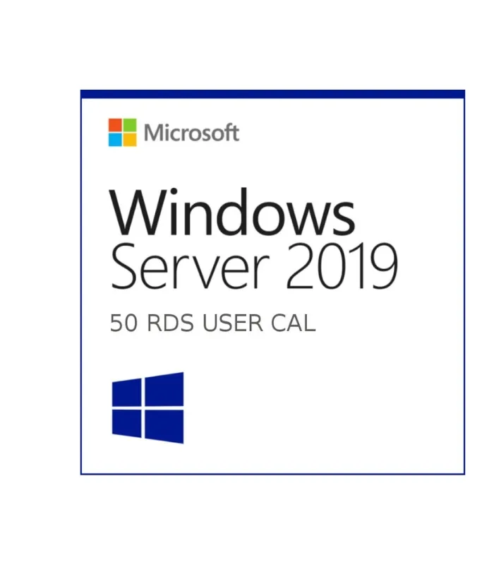 Microsoft Windows Server 2019 50 Users CALs Lifetime License Key