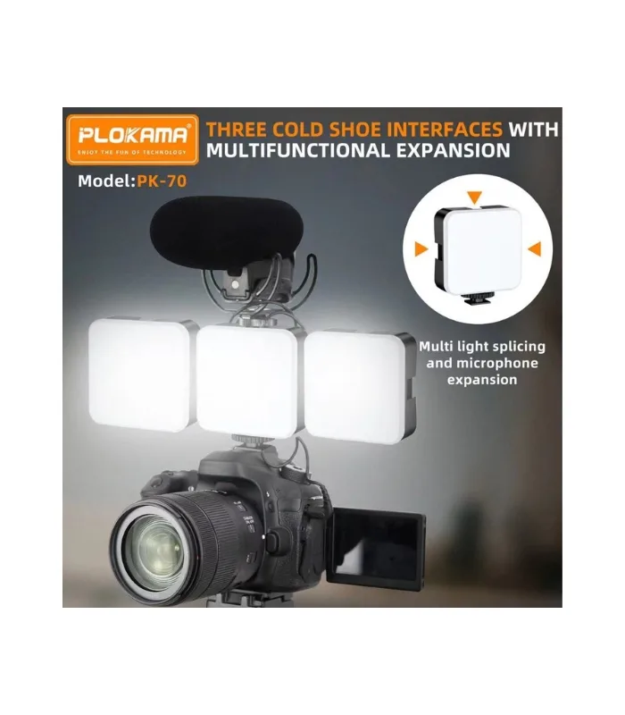 PLOKAMA LED VIDEO LIGHT PK70