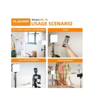 PLOKAMA LED VIDEO LIGHT PK70