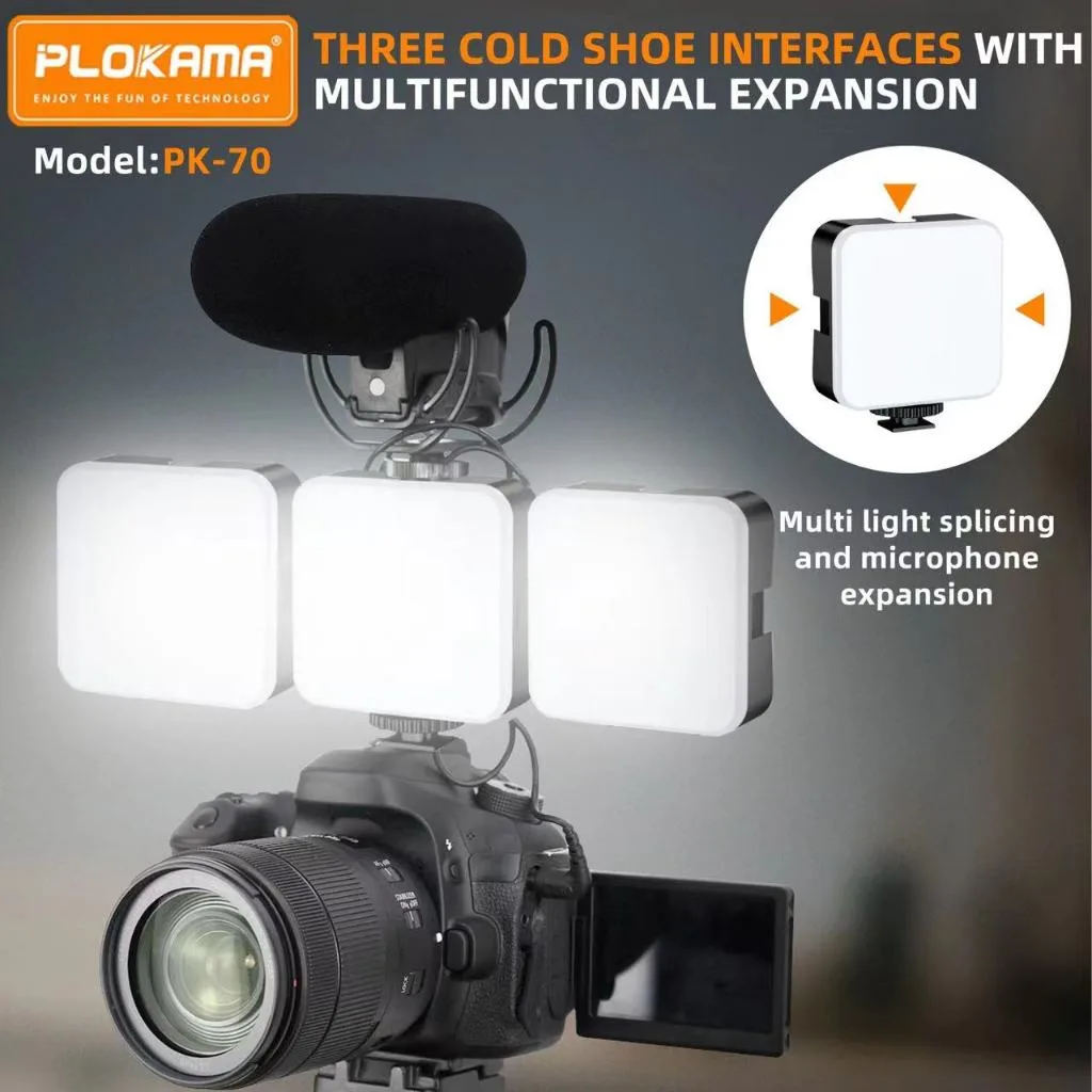 PLOKAMA LED VIDEO LIGHT PK70