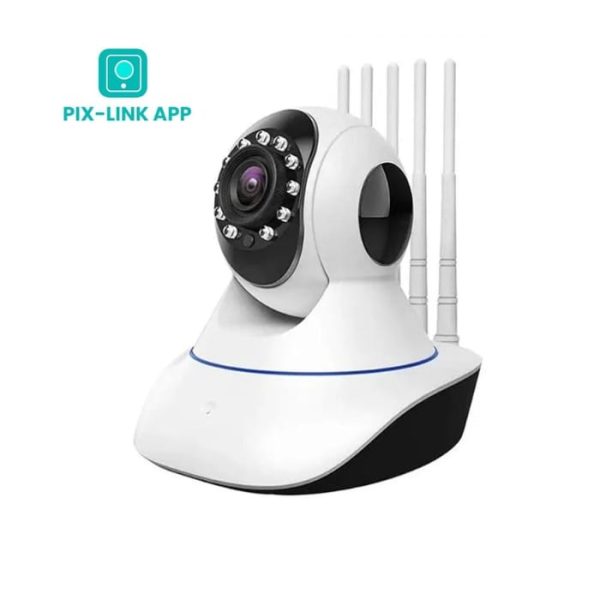 Pix-Link 5 Antenna IPC App New Color Night Vision Camera 2MP 1080p