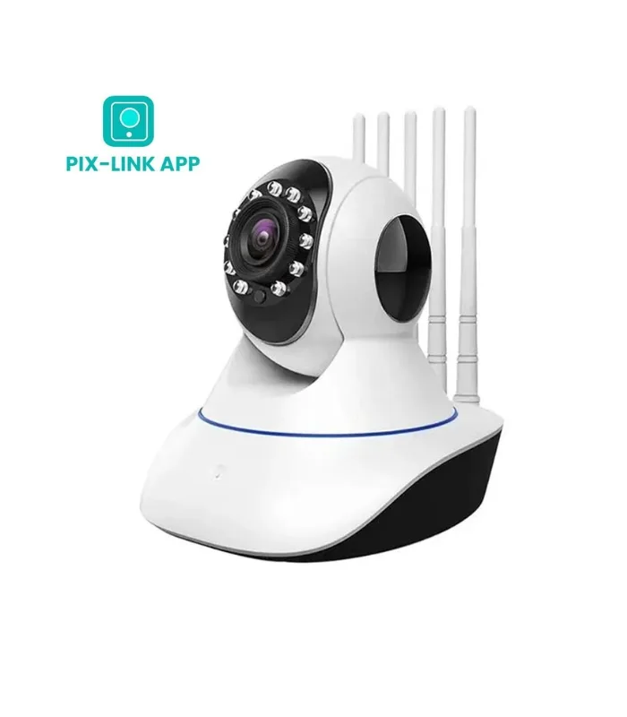 Pix-Link 5 Antenna IPC App New Color Night Vision Camera 2MP 1080p
