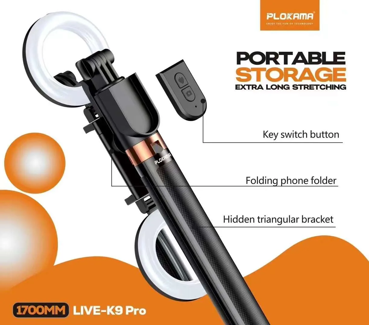 Plokama Tripod K9 Pro