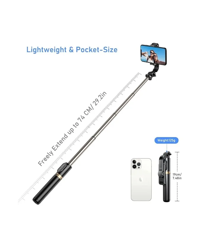 Blukar Selfie Stick, 4 in 1