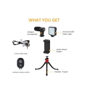 Plokama Video Making Kit Luz Led Selfie Pk 775