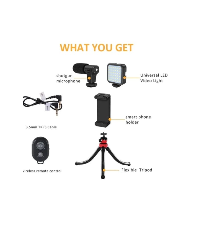 Plokama Video Making Kit Luz Led Selfie Pk 776
